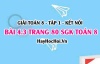 Giải bài 4.3 trang 80 Toán 8 Tập 1 SGK Kết nối tri thức